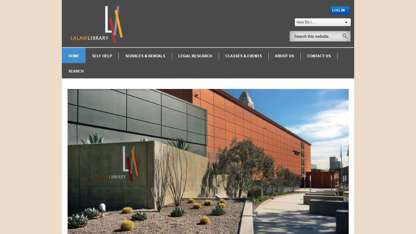 LA Law Library - Home Page