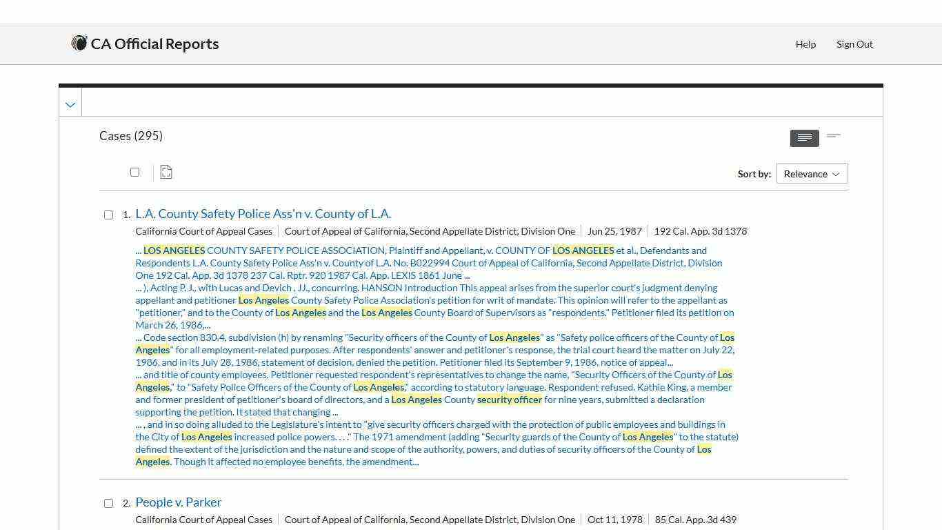 Results for: "Los Angeles" "Security Officer" Sheriff